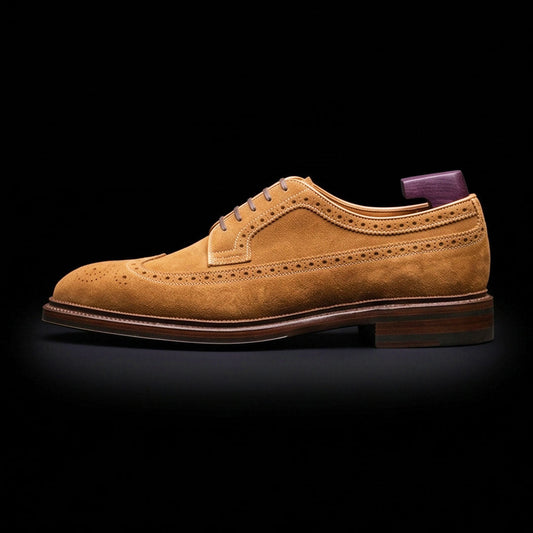 The Clasp – Brown Suede Oxford | Leather Shoe