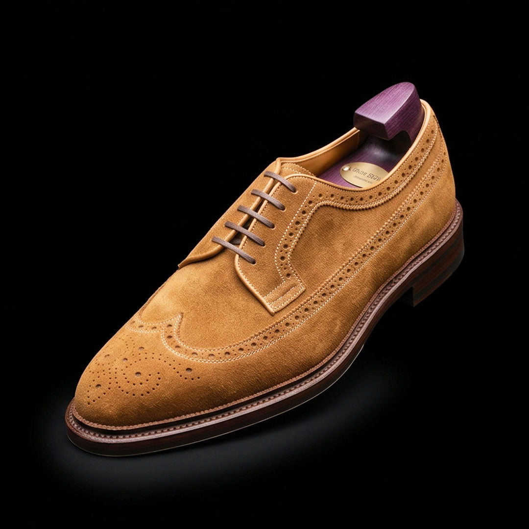 The Clasp – Brown Suede Oxford | Leather Shoe