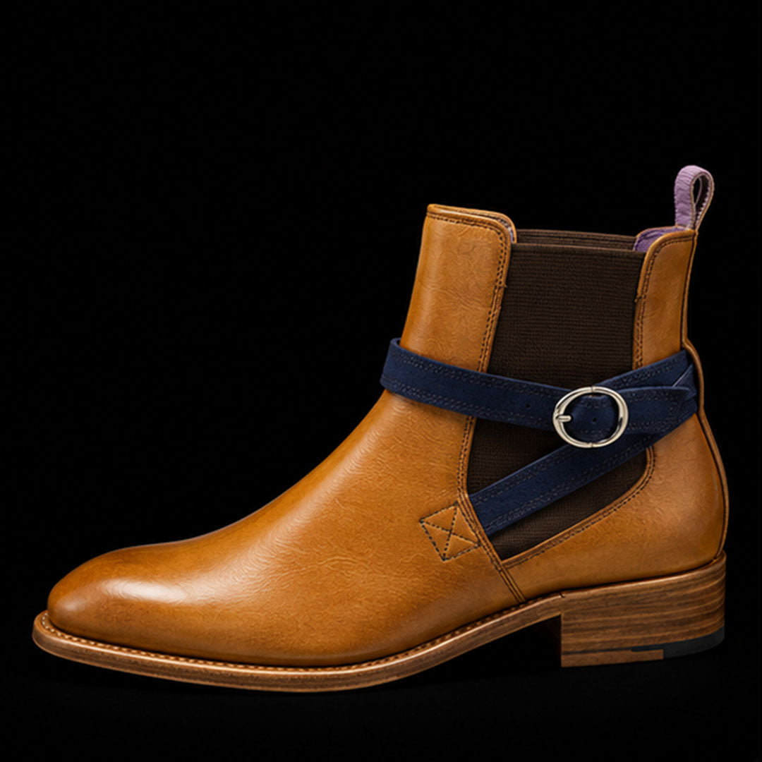 The Balmoral – Tan Brown Leather Jodhpur Boots | Leather Shoe