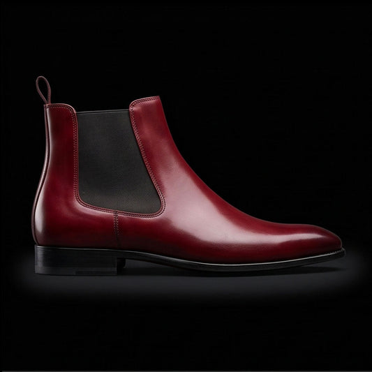 The Padua – Ox Blood Leather Chelsea Boots | Leather Shoe