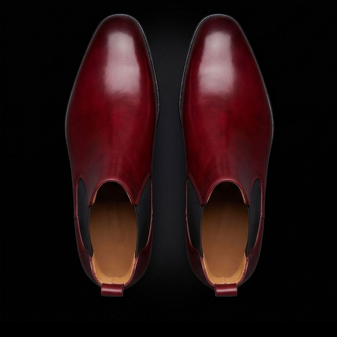 The Padua – Ox Blood Leather Chelsea Boots | Leather Shoe