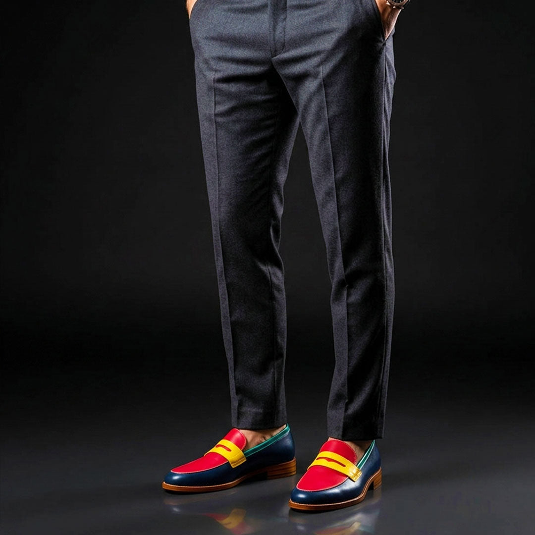 The Havana – Multi-Colour Calf Leather Penny Loafer | Leather Shoe
